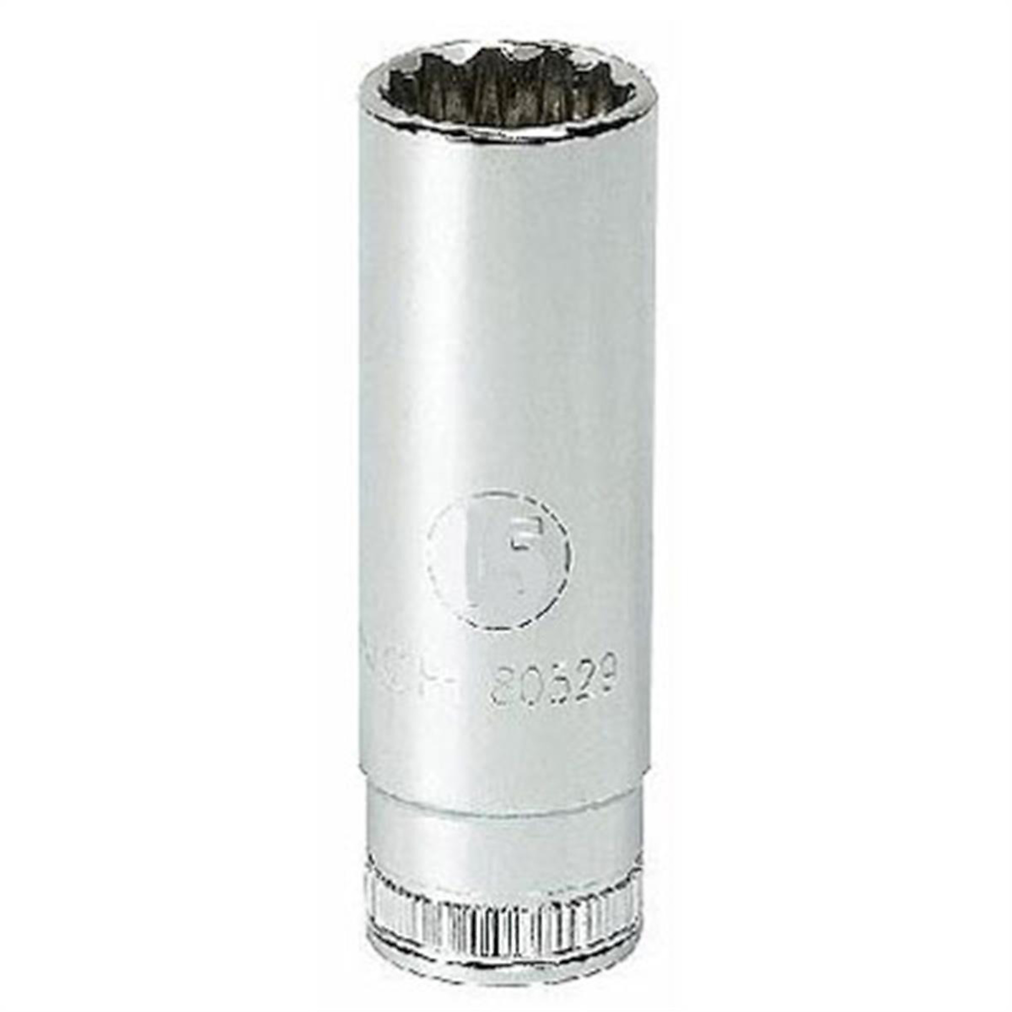 GearWrench 1/2in. Drive 12-Pt. Deep Socket — 21mm, Model# KDT80818